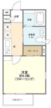 Axis Funabashiの物件間取画像